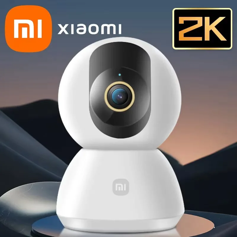 샤오미 360 ° 스마트 홈 보안 카메라 PTZ 2K 아기 모니터 1296x2304P AI 파노라마 카메라 HD 야간 투시경 웹캠 Mijia 연동