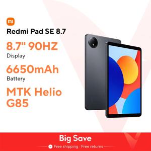 샤오미 레드미 패드 SE 글로벌 버전 미 태블릿, 90Hz 디스플레이, 6650mAh MTK 헬리오 G85, 듀얼 스피커 돌비 애트모스, 8.7 인치®