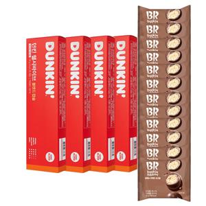 배스킨라빈스 엄마는 외계인 초코볼, 32g, 12개 + 던킨 첼시바이브 80캡슐(네스프레소 호환)