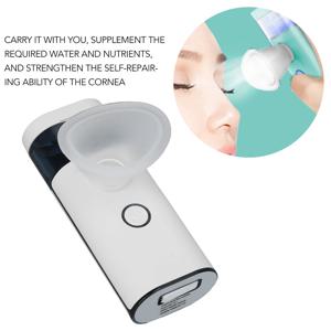 아이 네뷸라이저 아이 스프레이어 미스터 180mah 휴대용 충전식 마사지 모이스춰 라이징 분무 아이 스프레이 어 아이 페이셜 미스터