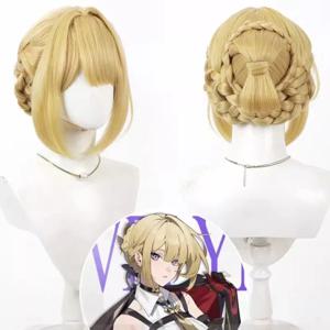 애니메이션 에블린 코스프레 가발 게임 ZZZ Zenless Zone Zero Chevalier 할로윈 애니메이션 코스프레 파티 여성 가발
