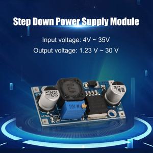 LM2596S DC-DC 스텝 다운 전원 공급 장치 모듈 3A 조정 가능한 스텝 다운 모듈 LM2596 전압 조정기 24V 12V 5V 3V