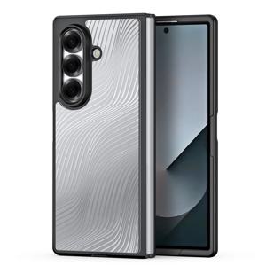 삼성 갤럭시 Z 폴드7 5G 케이스 DUX DUCIS Aimo 시리즈 TPU+PC 무광 충격 방지 폰 커버 (REACH 인증) - 블랙