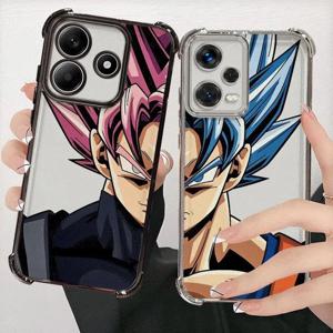 드래곤볼 손오공 케이스 (레드미 노트 11s 10 Lite 10s 9Pro 12 Pro 10 Pro 14 11 13 9S 투명 커버)