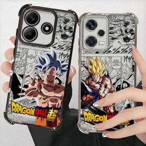 샤오미 레드미 노트 9S 10 Lite 9Pro 11s 10s 12 Pro 14 10 Pro 13 11 애니메이션 드래곤볼 소프트 커버 폰 케이스