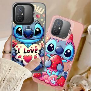 디즈니 스티치 귀여운 케이스 Xiaomi Poco X3 NFC C51 X3 Pro C50 C61 소프트 커버