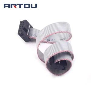 30CM 10 핀 USB ASP ISP JTAG AVR 와이어 10 P IDC 플랫 리본 데이터 케이블 2.54mm, 1 피스