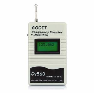 양방향 라디오 UV-5R용 미니 GOOIT GY560 50Mhz - 2.4Ghz 휴대용 주파수 카운터