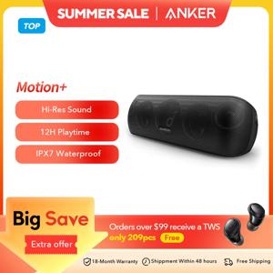Anker 사운드코어 모션 + 블루투스 스피커, 고음질 오디오, 블루투스 스피커, 휴대용 스피커 사운드 박스, 30W