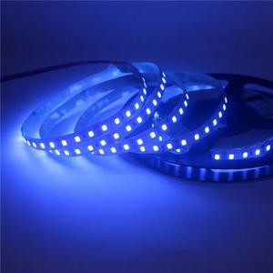 UV LED 스트립 빛 12V DC 2835 SMD 0.5M 1M 2M 3M 4M 5M 60/120 leds/m 리본 보라색 유연한 자외선 테이프 DJ 형광등