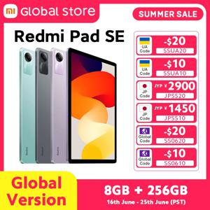 글로벌 버전 Xiaomi Redmi Pad SE Snapdragon 680 8GB RAM 256GB ROM Mi 태블릿 쿼드 스피커 Dolby Atmos 90Hz 11 