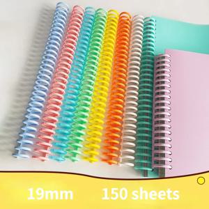 분리형 플라스틱 루즈 리프 바인더 링, A4 바인더, B5 바인딩 버클 링, 노트북 클립, 19mm, 30 링