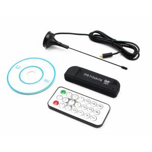세트 USB 2.0 FM DAB DVB-T RTL2832U R820T2 RTL-SDR SDR 동글 스틱 디지털 TV 튜너 IR 원격 수신기(안테나 포함)