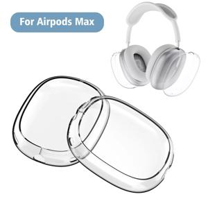 AirPods Max 투명 케이스 소프트 TPU 안티 스크래치 커버 슬리브 보호 케이스 Apple AirPods Max 헤드폰 액세서리