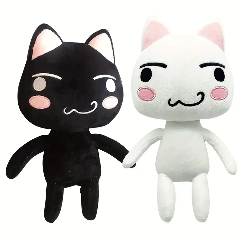 28cm/11.02in Kawaii Toro Inoue 고양이 플러시 장난감 부드러운 애니메이션 만화 동물 인형 룸 장식 생일 크리스마스 선물