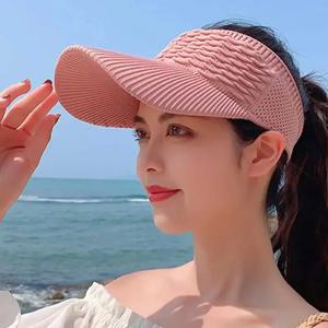 새로운 여성 안티 자외선 태양 모자 통기성 조절 가능한 빈 탑 바이저 모자 남성용 테니스 골프 러닝 여행 비치 스포츠 야외 모자