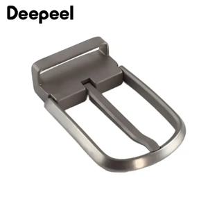 Deepeel 36/38mm 순수 티타늄 핀 버클 녹슬지 않는 남성용 벨트 버클 가죽 벨트 헤드 액세서리 용 금속 허리띠 버클