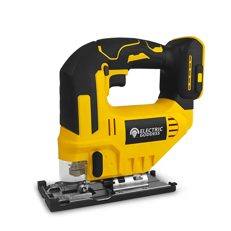 전기 여신 2700RPM 전기 직소 무선 직소 3 기어 Dewalt 20V 핀 용 다기능 조절 목공 도구