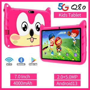 BDF 어린이 학습 및 교육 파트너, 7 인치 태블릿, 4GB RAM, 64GB ROM, 안드로이드 13.0, 4000mAh, 와이파이 지원