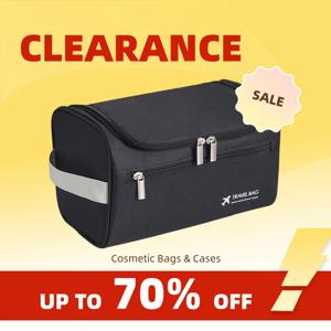 Clearance_Hanging 여행용 세면도구 가방 정리함 및 욕실 위생 Dopp 키트(여행용 액세서리용 후크 포함) 세면도구 Bathr