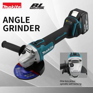 Makita DGA404 100mm/125mm 무선 앵글 그라인더 연마 연삭 도구 18V 충전식 목재 절단 목공 도구