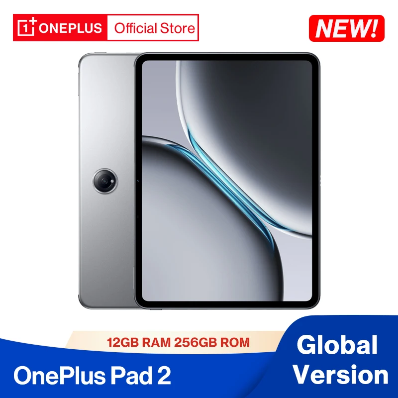 2024 원플러스 패드 2 글로벌 버전 태블릿, 12GB, 256GB, 스냅드래곤 8, 3 세대 칩셋, 12 인치 디스플레이, 9510mAh 배터리, OxygenOS 14, 신제품