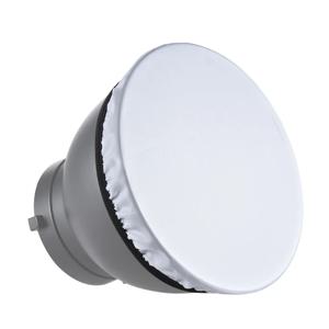 7인치 180mm 표준 스튜디오 스트로브 반사판용 사진 조명 소프트 화이트 디퓨저 천