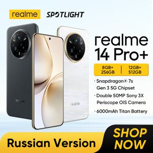 [월드 프리미어] realme 14 Pro Plus 스마트폰 스냅드래곤 ® 7s 3세대 5G 6000mAh 50MP 소니 3X 잠망경 6.83인치 120Hz 곡선 디스플레이