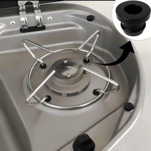 Smev Dometic Grommet 슬리브 팬 호브 지원 Motorhome Caravan Camper Tools 용 16pcs 고무 씰 키트 44990000122   RV 액세서리