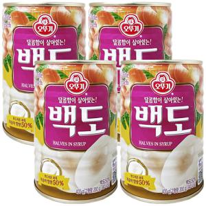 오뚜기 백도 400g x 4개