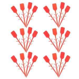1000 Pcs 소화기 액세서리 플라스틱 보안 씰 핀 변조 방지 쉬운 식별 범용 호환성