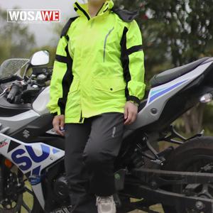 오토바이 비옷 정장 폭우 예방 재킷 바지 캠핑 하이킹 낚시 비옷 모토 비옷 오토바이 라이더 레인