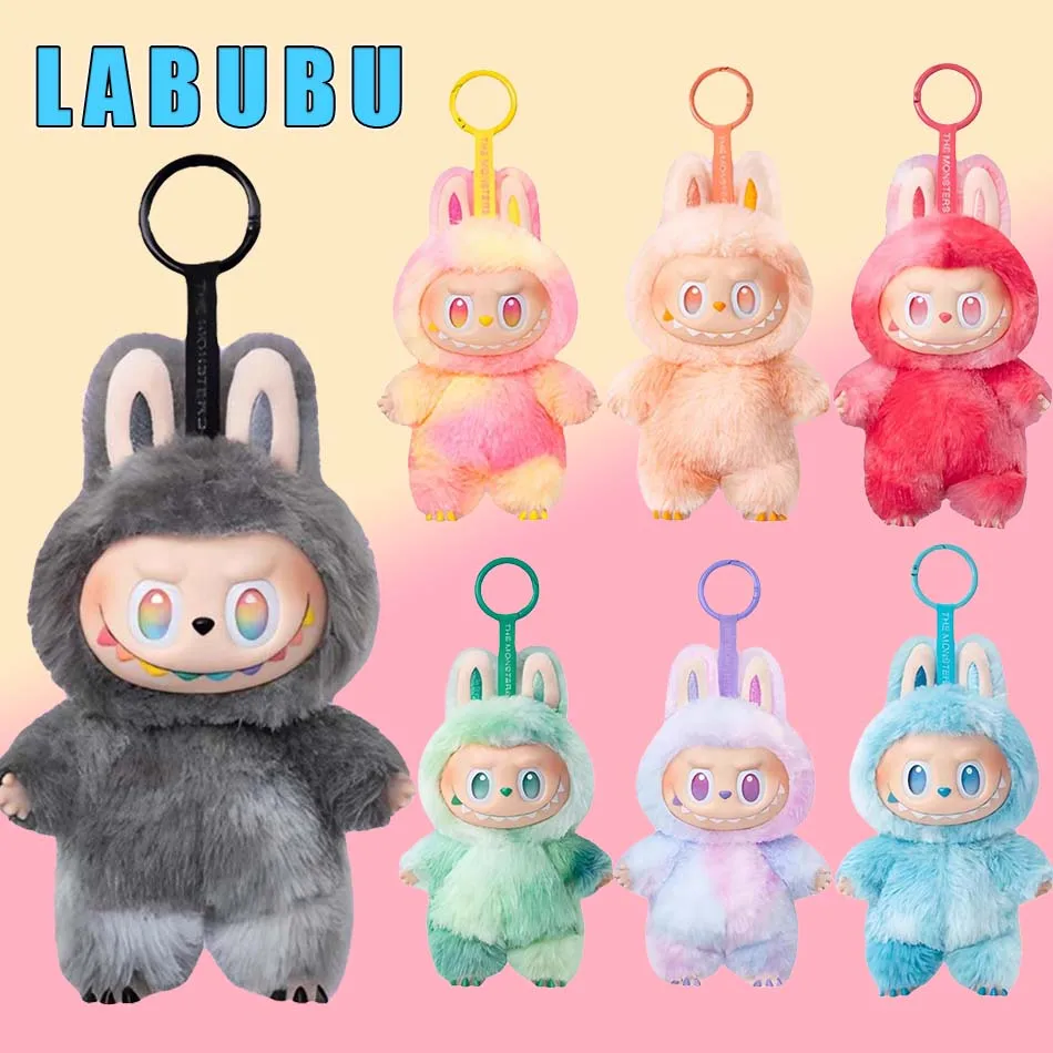 정품 Labubu V3 에너지 시리즈 비닐 플러시 펜던트 블라인드 박스에 큰 괴물 에너지 신비한 상자 장난감 선물에 큰