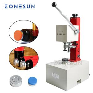 ZONESUN 10-35mm 페니실린 주입 병 캐퍼 크림 퍼 향수 항생제 구강 액체 용액 병 캡핑 기계