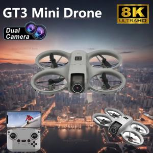 GT3 FPV 드론 8K HD 듀얼 카메라 5G GPS 전문 항공 촬영 브러시리스 원격 제어 UAV 항공기 쿼드콥터 장난감 선물