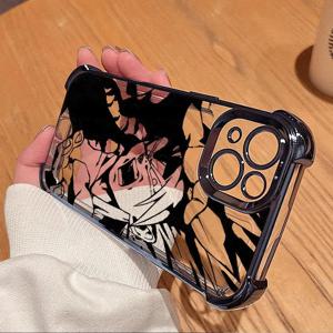 멋진 손오공 드래곤볼 소프트 커버 폰 케이스 (아이폰 11, 16플러스, XS MAX, 15Pro Max, 13, 11Pro, XR, 16, 12, 15, 14 Pro 용)