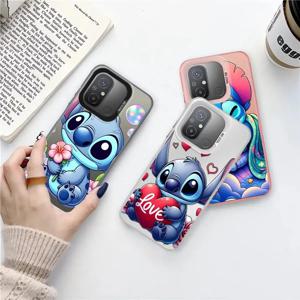 디즈니 귀여운 스티치 샤오미 레드미 A4 14C 12 A3x A1 A3 A2 플러스 A1+ 13 13C 12C 소프트 폰 케이스