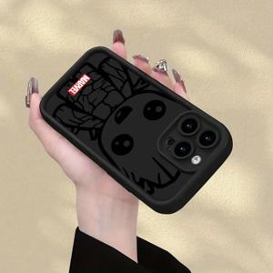 마블 쿨 데드풀 그루트 케이스 (아이폰 13, 15 플러스, 14, 12, 13Pro, 16e, 14+, 16 Pro Max, 11, 15Pro) TPU 소프트 16+