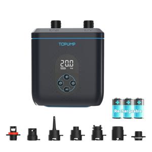 전기 카약 액세서리 PVC 풍선 보트 SUP 펌프 20PSI 4000mAh 텐트 매트리스 윙 연용 패들 보드 스탠드