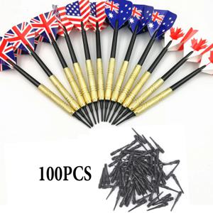 12 PCS 전자 다트판 액세서리 전문 안전 14 그램 소프트 팁 다트 세트 With100 추가 플라스틱 다트 팁