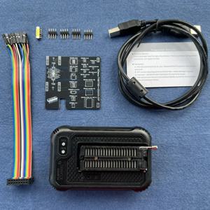 XGecu T48(TL866-3G) 프로그래머 지원 SPI/Nor/NAND 플래시 BIOS MCU EEPROM AVR PIC + 17-in-1 어댑터 + ISP 케이블용 34000개 이상의 IC