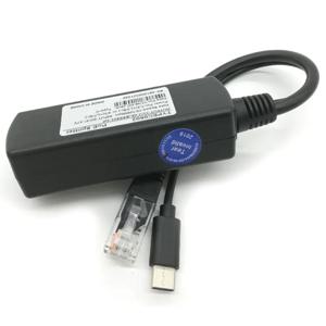 핫!! 라즈베리용 C타입 Poe 스플리터, USB 48V-5V 전원, 이더넷을 통한 802.3af 100/1000M