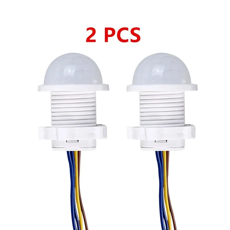 라이트 모션 센서 스위치 AC 220V 110V PIR 이동 감지기 램프 존재 센서 복도 통로 차고에 대한 자동 30s 지연