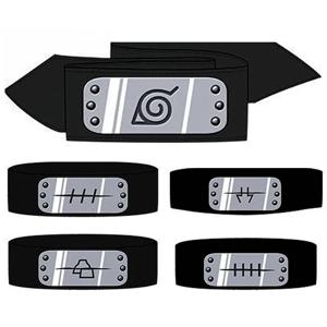 애니메이션 나루토 머리띠 Uzumaki Akatsuki 그림 코스프레 액세서리 소품 머리 벨트 만화 어린이 소년 이마 보호대 아기 장난감
