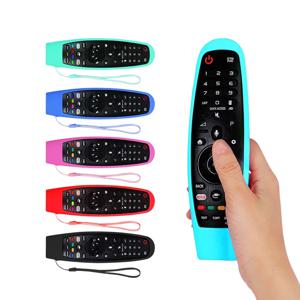 음성 매직 원격 LG 스마트 TV 용 실리콘 케이스 범용 매직 원격 AN-MR20GA MR19BAMR18BA MR650A 포인터 기능