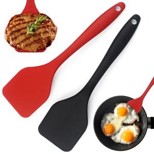 실리콘 요리 누출 주걱 조밀 한 삽 튀긴 FishOmelette 삽 비 스틱 주걱 주방 요리 도구