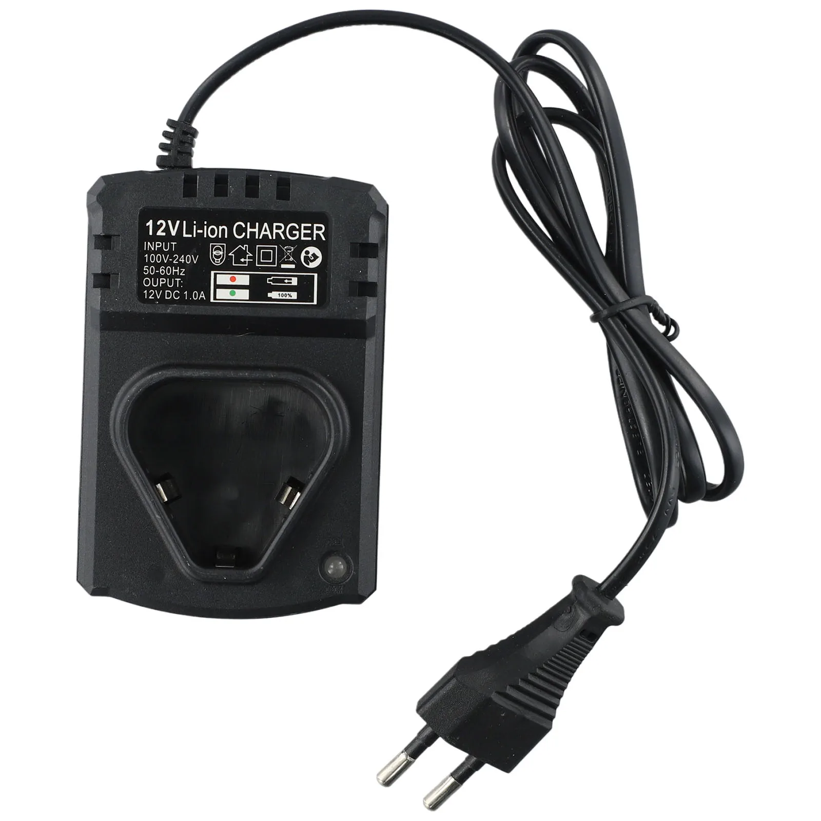 1pcs DC 미국/EU 리튬 이온 충전식 충전기 지원 110-240V 전기 리튬 드릴 12V 리튬 스크루 드라이버 전동 공구 부품