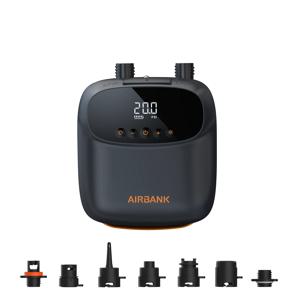 충전식 SUP 펌프 보트 액세서리 스탠드 업 패들 20PSI 카약 서핑 연 매트리스 텐트 용 Wilreless 풍선 PVC 펌프
