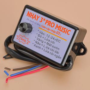 새로운 Nhay 3 + Pro 음악 신속한 경적 릴레이 컨트롤러 12-24V 8 톤 오토바이 자동차 해양 보트에 적합