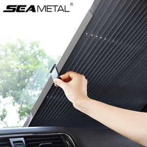 접이식 자동차 차양 보호대 자동 파라솔 전면 후면 창 썬 바이저 Winshield Sun Shade Covers 자동차 SUV 용 UV 예방